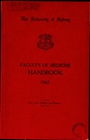 Faculty of Medicine Handbook 1962